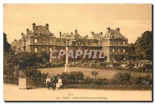 Cartes postales Paris Jardin et Palais du Luxembourg