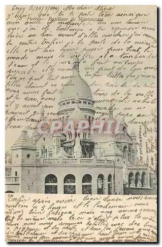 Cartes postales Paris Basilique de Montmartre