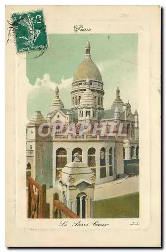 Cartes postales Paris Le Sacre Coeur