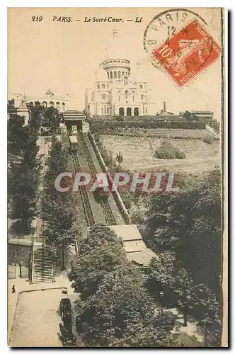 Cartes postales Paris Le Sacre Coeur