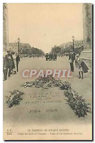 Ansichtskarte AK Paris Le Tombe du Soldat Inconnu