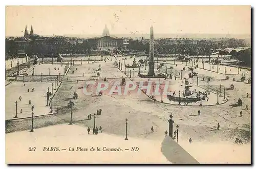 Cartes postales Paris La Place de la Concorde