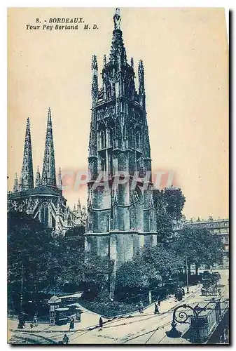 Cartes postales Bordeaux Tour Pey Berland