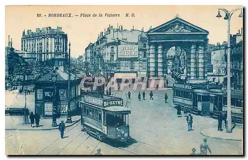 Cartes postales Bordeaux Place de la Victoire Tramway Vichy Celestins