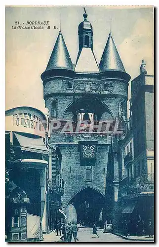 Cartes postales Bordeaux La Grosse Cloche