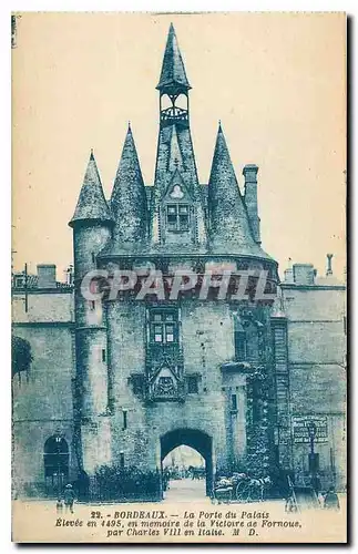 Cartes postales Bordeaux La Porte du Palais