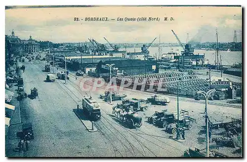 Cartes postales Bordeaux Les Quais Cote Nord