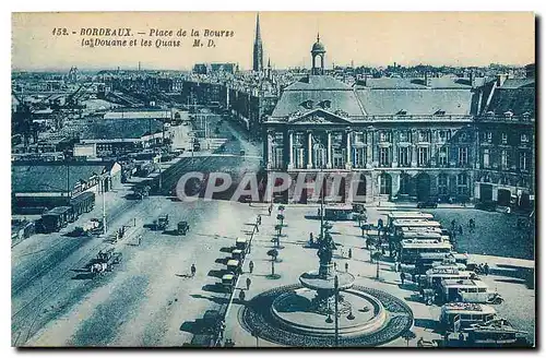 Cartes postales Bordeaux Place de la Bourse