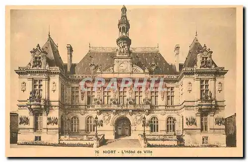 Cartes postales Niort l'Hotel de Ville