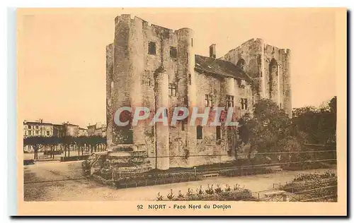 Cartes postales Niort Facde Nord du Donjon