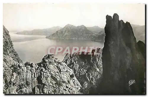 Cartes postales moderne Circuit de Piana le Golfe de Porto vu des Calanache