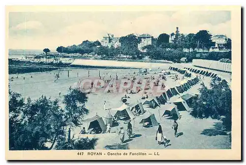 Cartes postales Royan Conche de Foncillon