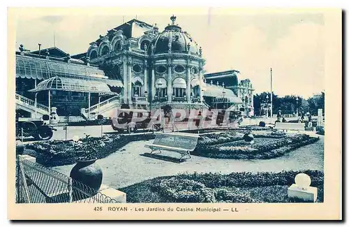 Cartes postales Royan les Jardins du Casino Municipal