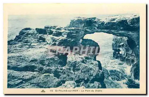 Ansichtskarte AK St Palais sur Mer le Pont du Diable