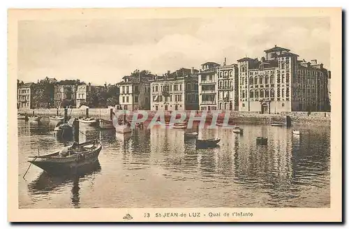 Ansichtskarte AK St Jean de Luz Quai de l'Infante