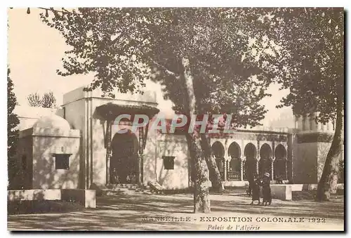 Ansichtskarte AK Marseille Exposition Coloniale 1922 Palais de l'Algerie