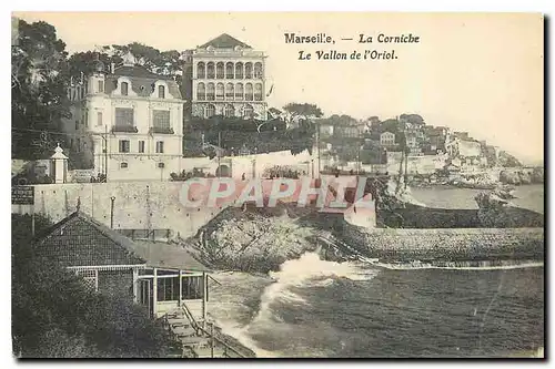 Ansichtskarte AK Marseille La Corniche Le Vallon de l'Oriol