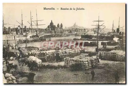 Cartes postales Marseille Bassins de la Joliette