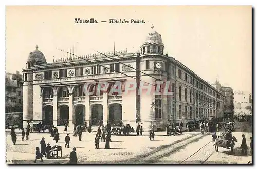 Cartes postales Marseille Hotel des Postes