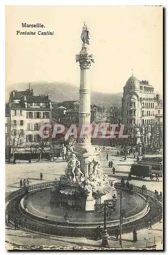 Cartes postales Marseille Fontaine Cantini