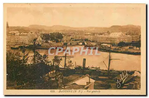 Cartes postales Bayonne B P Vue generale