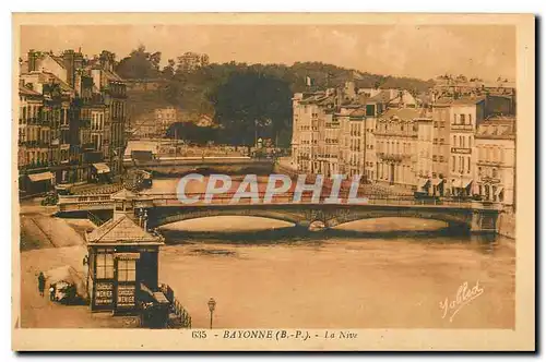 Cartes postales Bayonne B P La Nive