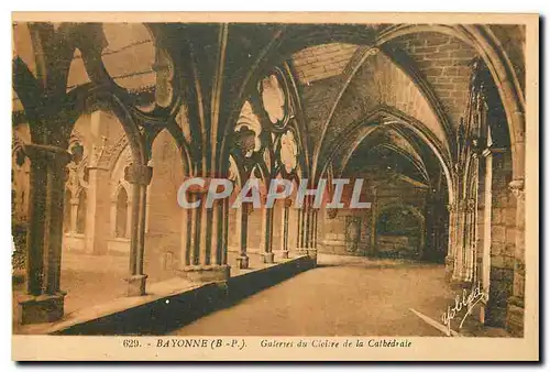 Cartes postales Bayonne B P Galeries du Cloitre de la Cathedrale