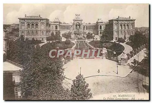 Cartes postales Marseille Le Palais Longchamp