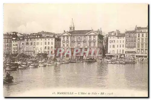 Cartes postales Marseille L'Hotel de Ville