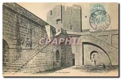 Cartes postales Aigues Mortes La Cour des Bourguignons