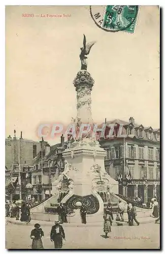 Cartes postales Reims La Fontaine Sube