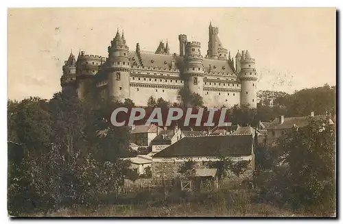 Ansichtskarte AK Pierrefonds Le Chateau Cote Ouest