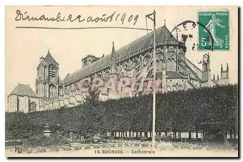 Cartes postales Bourges Cathedrale