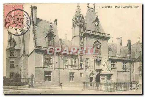 Cartes postales Bourges Palais Jacques Coeur