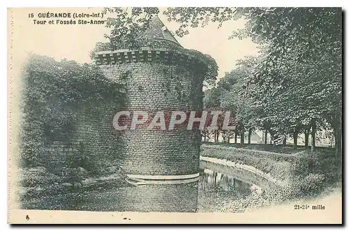 Cartes postales Guerande Loire Inf Tour et Fosses Ste Anne