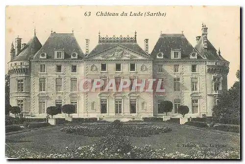 Ansichtskarte AK Chateau du Lude Sarthe