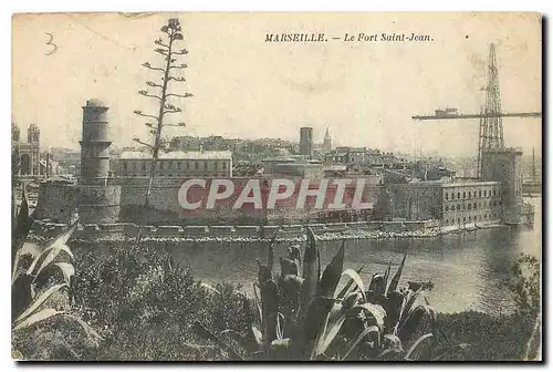 Cartes postales Marseille Le Fort Saint Jean