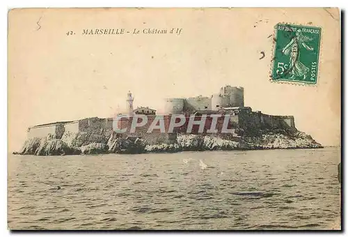 Cartes postales Marseille Le Chateau d'If