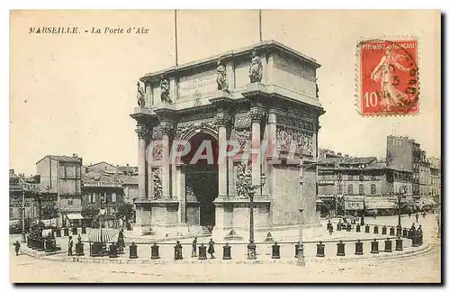 Cartes postales Marseille La Porte d'Aix