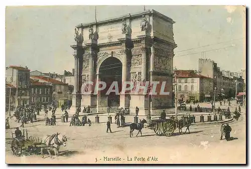 Cartes postales Marseille La Porte d'Aix