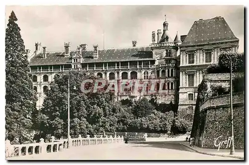 Cartes postales En Touraine Blois Cher Le Chateau facade Francois I