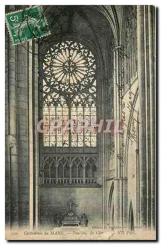 Ansichtskarte AK Cathedrale du Mans Pourtour du ch�ur