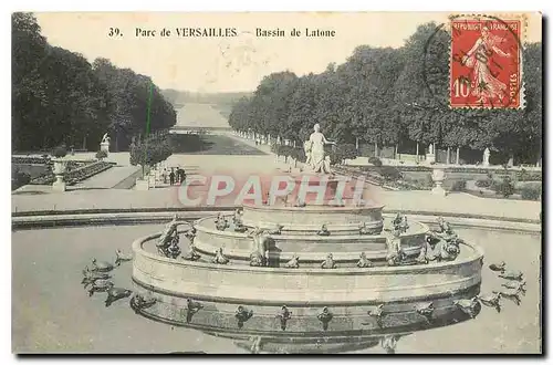 Ansichtskarte AK Parc de Versailles Bassin de Latone