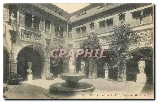 Cartes postales Toulouse Le Petit Cloitre du Musee