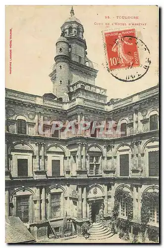 Cartes postales Toulouse Cour de l'Hotel d'Assezat