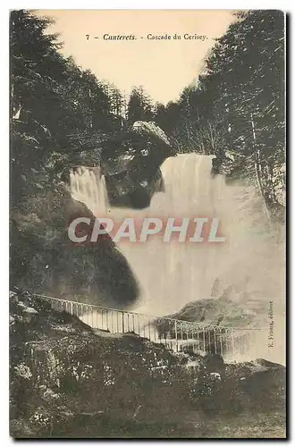 Cartes postales Cauterets Cascade du Cerisey