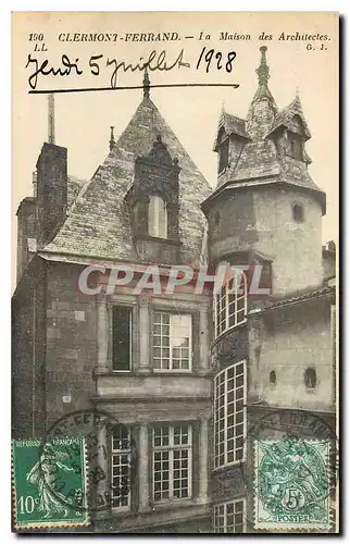 Cartes postales Clermont Ferrand La Maison des Architects