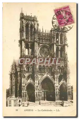 Cartes postales Amiens La Cathedrale