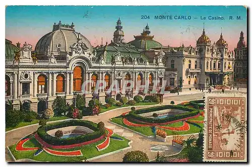 Cartes postales Monte Carlo Le Casino