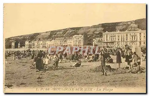 Cartes postales Boulogne sur Mer La Plage